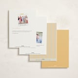 "Bocce" - Party Invitations in Melon by Megan Davis - Back of Card Options