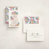 "Garden Cake" - Party Invitations in Summer by Itsy Belle Studio - Assembled