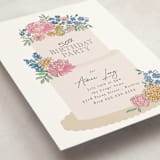 "Garden Cake" - Party Invitations in Summer by Itsy Belle Studio - Detail