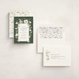 "Gentle Garden" - Party Invitations in Sage by Itsy Belle Studio - Assembled