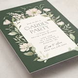 "Gentle Garden" - Party Invitations in Sage by Itsy Belle Studio - Detail