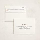 "Sushi Roll" - Party Invitations in Bluefin by Natalie Rae - FREE Recipient Addressing