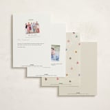 "Hip Hip Hooray" - Party Invitations in Bloom by Kercia Jane - Back of Card Options