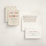 "Hip Hip Hooray" - Party Invitations in Bloom by Kercia Jane - Assembled