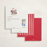 "Mon cherie" - Party Invitations in Cherry by Creo Study - Back of Card Options