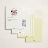 "beach icon" - Party Invitations in Sunny by Cass Loh - Back of Card Options