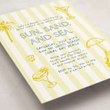 "beach icon" - Party Invitations in Sunny by Cass Loh - Detail