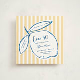 "Citrine" - Party Invitations in Lemon by Jelena Vuletic - Front