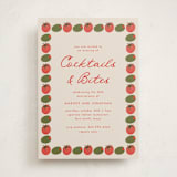 "Olive Bites" - Party Invitations in Saucy by Anna Elder - Front