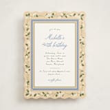 "Sweet Hydrangea" - Party Invitations in Summer Lemon by Erin L. Wilson - Front