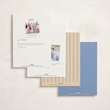 "Sweet Hydrangea" - Party Invitations in Summer Lemon by Erin L. Wilson - Back of Card Options