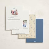 "Soiree in the Sand" - Party Invitations in Cream by Cotton and Bow - Back of Card Options