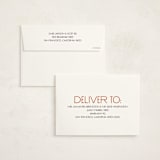 "Grown- ups" - Party Invitations in Aubergine by Heather Schertzer - FREE Recipient Addressing