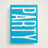 "Party" - Party Invitations in Pool by Gwen Bedat - Front