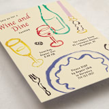 "Dine & Delight" - Party Invitations in Wonderland by Cass Loh - Detail