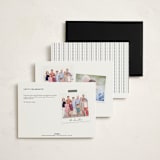 "Invited" - Party Invitations in Diamond by Claudia Orengo - Back of Card Options