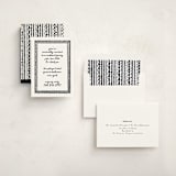 "Illustrated Frame" - Party Invitations in Snow by AK Graphics - Assembled