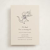 "Oh Snap" - Party Invitations in Oat by Corinne Malesic - Front