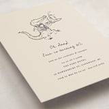 "Oh Snap" - Party Invitations in Oat by Corinne Malesic - Detail