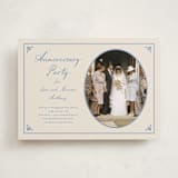 "Timeless love" - Party Invitations in Dusty Blue by Stacey Meacham - Front