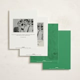 "Golf Sketch" - Party Invitations in Evergreen by Stacey Meacham - Back of Card Options