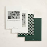 "FORE EVER YOUNG" - Party Invitations in Forest by Marabou Design - Back of Card Options