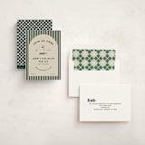 "FORE EVER YOUNG" - Party Invitations in Forest by Marabou Design - Assembled