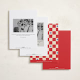 "Bold" - Party Invitations in Cardinal by 2birdstone - Back of Card Options