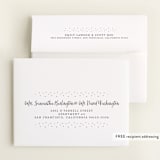"Extra cheer this year" - Pregnancy Announcement Thank You Cards in Cloud by Lea Delaveris - FREE Recipient Addressing
