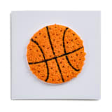 "Good Sport Basketball Patch" - Patch in orange by Jollity and Co