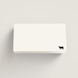 "the classic" - Place Cards - Beef in Onyx by Benita Crandall - Blank front