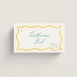 "Summer trail" - Place Cards - Beef in Positano by Creo Study - Front with Free Guest Printing