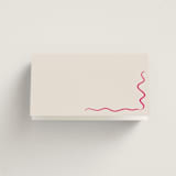 "Swoop Meal Choice Placards" - Place Cards - Beef in Marmalade by Madison Kic - Folded Back of Card
