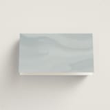 "Corner" - Place Cards - Beef in Sky by Kelly Schmidt - Folded Back of Card