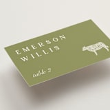 Farm to Table Place Cards - Beef by Sierra Lee