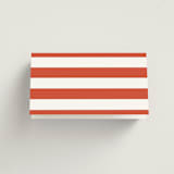 "Juniper" - Place Cards - Beef in Strawberry by Kelly Watkins - Folded Back of Card