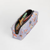 "Spring Butterfly" - Pencil Case in Lavender by Chi Hey Lee - Lined Interior