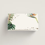 "Our Paradise" - Place Cards in Tropical by Elly - Blank front
