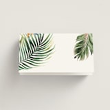 "Our Paradise" - Place Cards in Tropical by Elly - Folded Back of Card