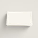 "Entwine" - Place Cards in Pearl by Jennifer Postorino - Blank front