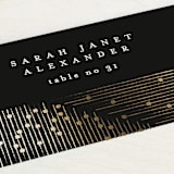 "hand drawn frame" - Place Cards in Onyx by Phrosné Barwood - Detail