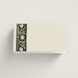 "Frame" - Place Cards in Emerald by Jen Owens - Blank front
