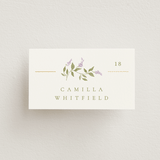 "Marmont" - Place Cards in Lilac by Kristie Kern - Front with Free Guest Printing