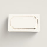 "Formally" - Place Cards in Mist by Sarah Brown - Blank front
