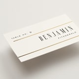 "Documentary" - Place Cards in Lily by Heather Schertzer - Detail