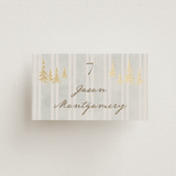 "Mountain Love" - Place Cards in Dew by Petra Kern - Front with Free Guest Printing