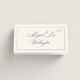 "toulomotiri" - Place Cards in Sugar by chocomocacino - Folded with Free Guest Printing