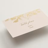 "Idyllic" - Place Cards in Petal by Design Lotus - Detail
