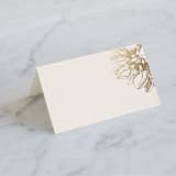 "Sophisticated" - Place Cards in Ivory by Kelly Schmidt - Blank front