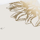 "Sophisticated" - Place Cards in Ivory by Kelly Schmidt - Detail